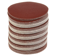 Круг абразивный шлифовальный на липучке Ø125 P60 (УПАКОВКА ПО 100ШТ) Круг абразивный шлифовальный на липучке Ø125 P60 (УПАКОВКА ПО 100ШТ)